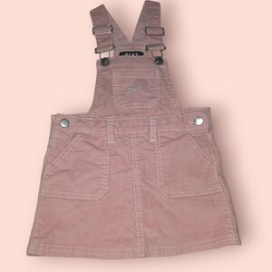 DKNY Blush Pink Kids Overall Skirt